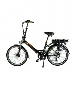 elektrische vouwfiets scamper s200 xl matzwart