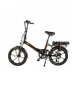 elektrische vouwfiets scamper s400 matzwart